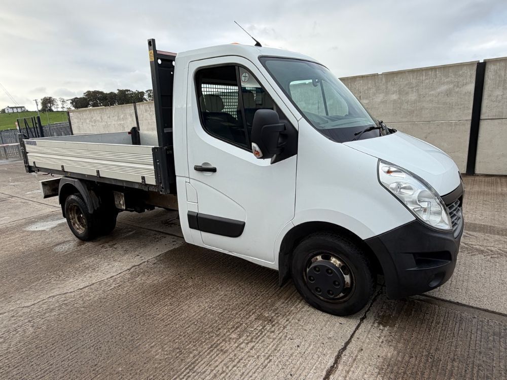 RENAULT MASTER ML35TW BUSINESS MWB RWD 2.3 DCI 125PS LOW ROOF DROPSIDE TIPPER