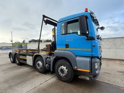MAN TGS32.440 32 TON 8x4 AUTOMATIC HOOK LOADER
