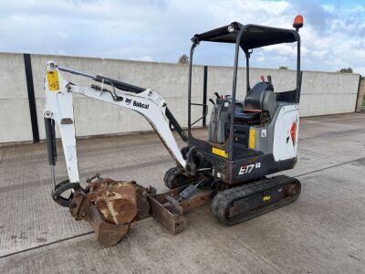 BOBCAT E17 1.7 TON MINI DIGGER