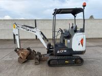 BOBCAT E17 1.7 TON MINI DIGGER - 2