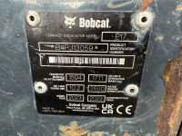 BOBCAT E17 1.7 TON MINI DIGGER - 16