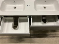 Approx. 1220mm Wall Hung Double Vanity Unit - 6