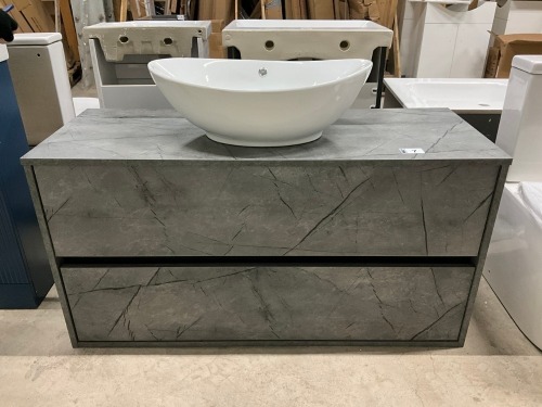 Approx. 1200mm Wall Hung Vanity Unit