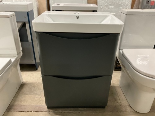 Approx. 600mm Floor Standing Vanity Unit