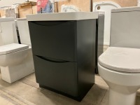 Approx. 600mm Floor Standing Vanity Unit - 4