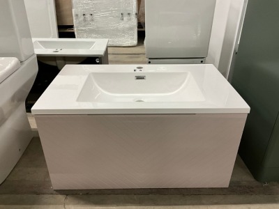 Approx. 800mm Wall Hung Vanity Unit