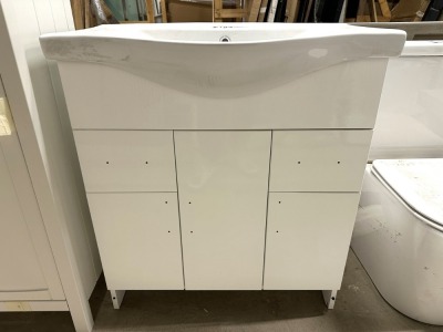 Approx. 745mm Floor Standing Vanity Unit