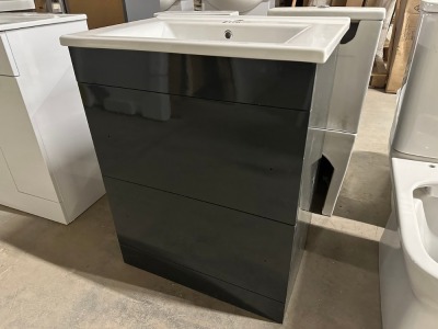 Approx. 650mm Floor Standing Vanity Unit