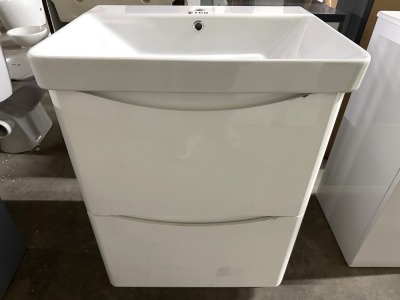 Approx. 600mm Floor Standing Vanity Unit