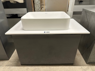 Approx. 820mm Wall Hung Vanity Unit
