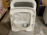 Wall Hung Toilet Bundle Inc.Wall Hung Toilet Frame With Square Wall Hung Pan, Toilet Seat & Brushed Brass Button - 5
