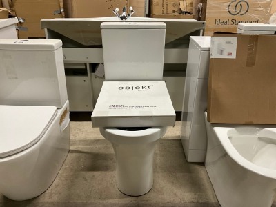 Toilet & Cali Slim Soft Close Toilet Seat