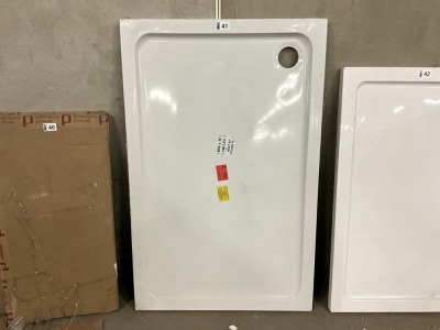 1400x900mm Low Level Shower Tray