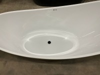 Viktor Benson Elemi Modern Freestanding Slipper Bath 1750x750mm - 4