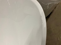Viktor Benson Elemi Modern Freestanding Slipper Bath 1750x750mm - 6