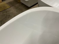 Viktor Benson Elemi Modern Freestanding Slipper Bath 1750x750mm - 7