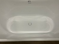 Viktor Benson Taha 1700x800mm Freestanding Double Ended Bath&nbsp; - 3