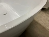 Viktor Benson Taha 1700x800mm Freestanding Double Ended Bath&nbsp; - 4