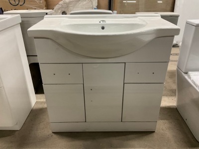 Approx. 850mm Floor Standing Vanity Unit