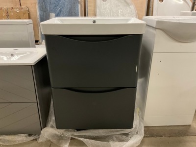 Approx. 600mm Floor Standing Vanity Unit