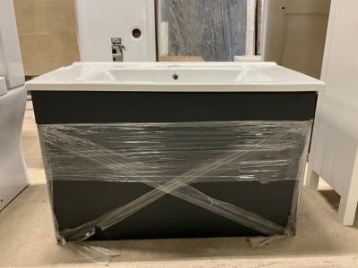 Approx. 850mm Wall Hung Vanity Unit