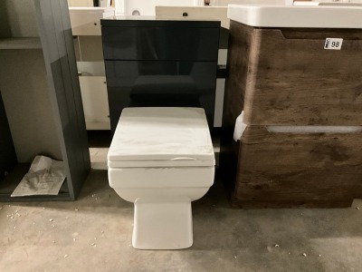 WC Unit, Toilet & Seat