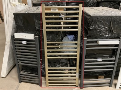 Approx. 500x1200mm Heated Towel Radiator (Brass)