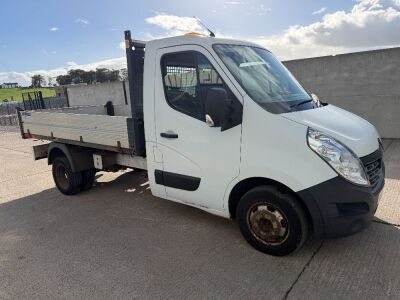 RENAULT MASTER ML35TW BUSINESS MWB RWD 2.3 DCI 125PS LOW ROOF DROPSIDE TIPPER