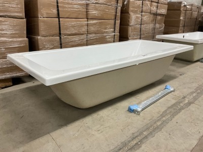 Approx. 1700x750mm Single Ended Bath & Legs&nbsp;