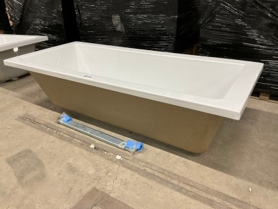 Approx. 1800x800mm Single Ended Bath & Legs&nbsp;