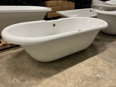 Balmoral Approx. 1700x730mm&nbsp;Double Ended Roll Top Bath&nbsp;