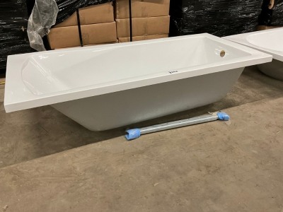 Approx. 1600x700mm Single Ended Bath & Legs&nbsp;