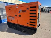 SDMO R110 100KVA SUPER SILENT 3 PHASE DIESEL GENERATOR - 2