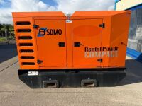 SDMO R110 100KVA SUPER SILENT 3 PHASE DIESEL GENERATOR - 5
