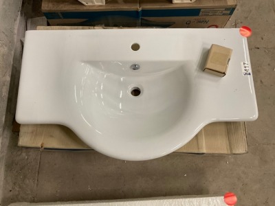 Approx. 900x520mm Basin