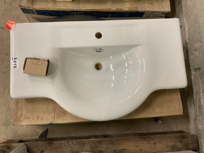 Approx. 900x520mm Basin