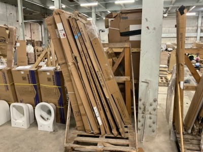 Pallet of Assorted Shower Doors