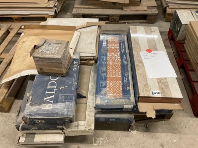 Pallet of Assorted Tiles