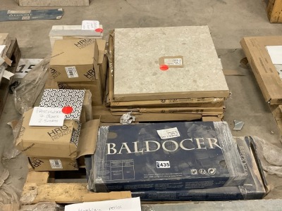 Pallet of Assorted Tiles