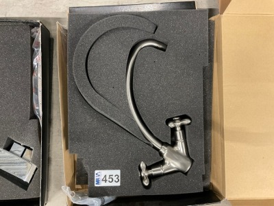 Abode Somerley Monobloc Kitchen Mixer Tap AT1016 (Brushed Nickel)