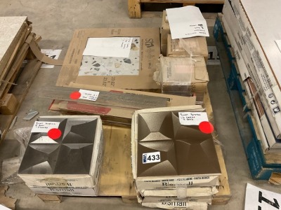 Pallet of Assorted Tiles