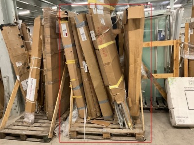Pallet of Assorted Shower Doors