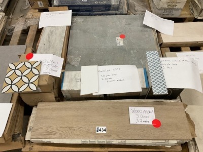Pallet of Assorted Tiles