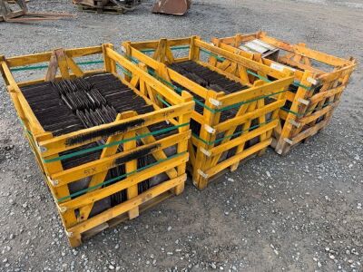 3No. WOODEN CRATES TO INC. APPROX. 770No. 16 x 8 BANGOR BLUE SLATES