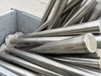 CRATE TO INC APPROX. 30No. STAINLESS STEEL BOLLARDS&nbsp; - 4
