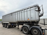 MONTRACON WILCOX ALUMINIUM TRI AXLE TIPPING TRAILER ON AIR