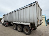 MONTRACON WILCOX ALUMINIUM TRI AXLE TIPPING TRAILER ON AIR - 10