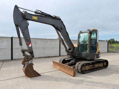 VOLVO ECR88D 8 TON MIDI EXCAVATOR