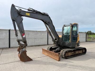 VOLVO ECR88D 8 TON MIDI EXCAVATOR