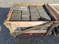 3No. WOODEN CRATES TO INC. APPROX 1500No. 20 x 10 BANGOR BLUE SLATES - 4